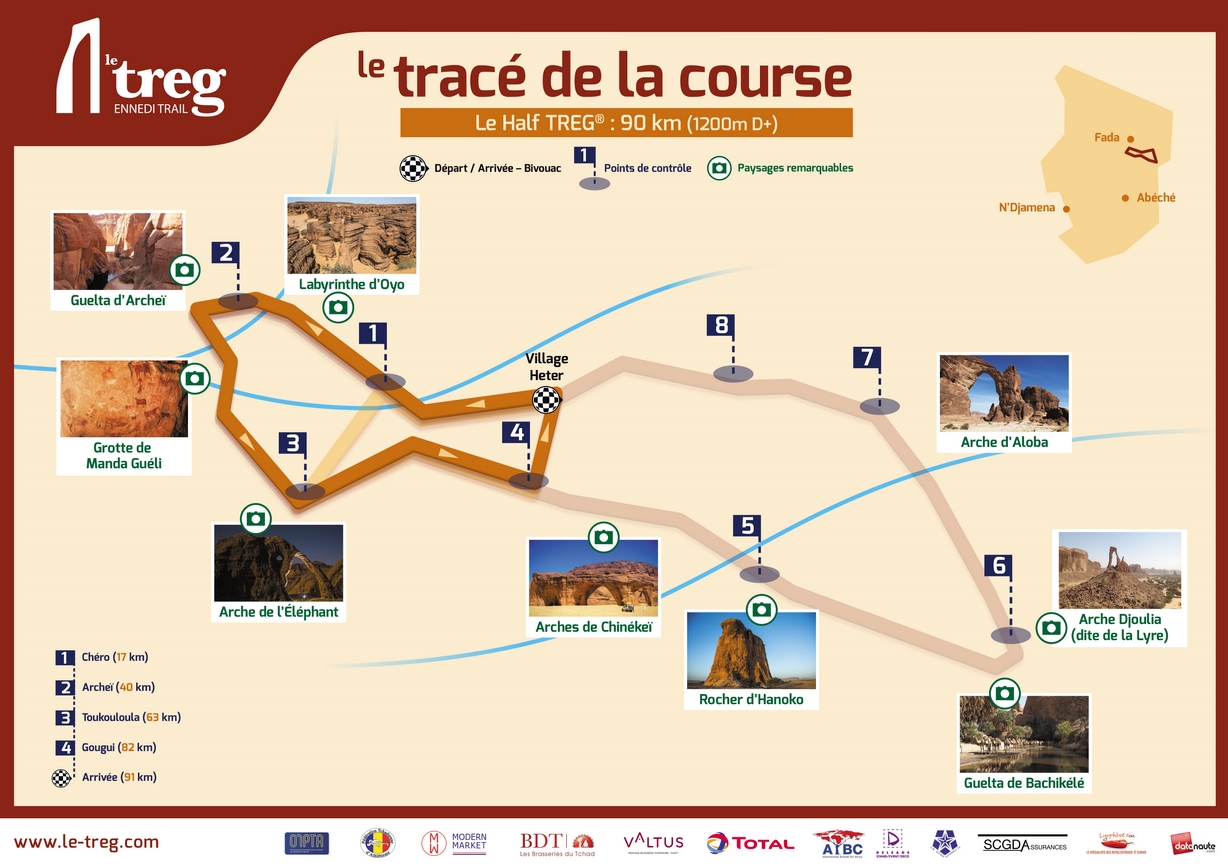 Le Treg 2018 parcours 90 km